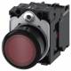 Siemens 3SU11020AB201CA0 push button illuminated 22mm round red button 1Ö AC/DC 24V