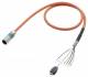 Siemens 6FX8002-8QN08-1AF0 single cable cable assembled