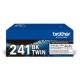 Brother Toner Doppelpack TN-241BKTWIN (ca. 2x 2500 Seiten)