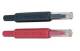 Chauvin Arnoux P01102127Z Set of 2 test probes IP2X CAT IV for voltage testers