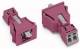 WAGO 890-792/080-000 plug snap-in 2-P. with VK, pink
