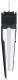 Zumtobel TECTON C LED5500-830 L1500 WW LDE BK LED Lichtbandleuchte 42186354