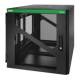 APC APF8896ID-RED02 NetShelter 12U Wallmount Rack Enclosure Cabinet Side Mount UPS Depth