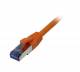 Synergy 21 S216648 Patchkabel RJ45, CAT6A 500Mhz, 10m, orange, S-STP(S/FTP),AWG27