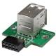 StarTech.com 2 Port USB Motherboard Header Adapter - 1 x IDC Female - 2 x Type A Female USB