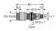 TURCK 6825346 PDP-TRA Accessories for fieldbus systems Bus termination resistor PDP-TRA