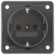 Berker 941952505 Schuko socket 0941 95 25 05, 16A B.Mobil anthracite m. Childlock