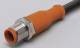 Ifm Electronic EVC078 IFM Kabelstecker gerade M12 4p AC/DC Kontakte vergoldet