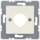 Berker 143202 central plate for reporting and. Control device D 225mm glossy white