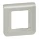 Legrand 079302L Rahmen 2-modulig horizontal Mosaic Aluminium