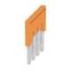 Weidmüller 3077600000 ZQV 6SL/4 Querverbinder gesteckt orange 41 A