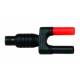 Chauvin Arnoux P01102101Z Set of 2 adapters BNC female/4mm male