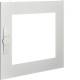 Hager FZ107N door universal right transparent RAL9010 for IP44 500x550 mm
