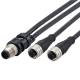 Ifm Electronic E12405 IFM Y-Verbindungskabel 2-fach M12 5-polig DC halogenfrei