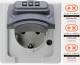 KOPP 109856007 BLUE EL Std. with combination lock