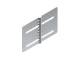 Niedax RSUVKS110-1.5S RSUVKS 110-1.5 S Univerbinder with edge protection 94x148 mm t=1.5 mm steel