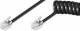 Goobay 68003 Spiral telephone handset cable RJ10 connector (4P4C) on RJ10 connector (4P4C) -