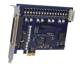 ALLDAQ ADQ-10-PCIe / Opto-isolated PCI-Express digital I/O card, 16 DI, 16 DO, 16 TTL-DIO