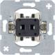 Hager WDE505101 push-button switch for Hotelcard switch module 2 signaling contacts