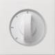 Gira 0669112 0/1/2/3 cover knob, switch pure white surface
