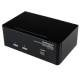 StarTech.com 2 Port DVI VGA Dual Monitor KVM Switch USB with Audio - KVM / audio / USB switch - 2 po