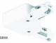 Zumtobel S2802140 angle connector S2 802 140, black on the inside
