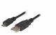 Kabel USB, A(St) => Micro-B(St) 5pol., 1,0m, USB2.0, Premium, Schwarz,