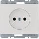 Berker 6167157009 BER Steckdose 16A K.1 polarweiss 2polig