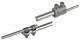 Dehn + Soehne 480150 Dehn earth entry rod set 480 150, isolating sleeves + screws L = 1500mm St / tZn
