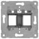 Siemens 5TG2058-4 support plate insert for up to 2 modular jack connectors