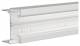Hager BRH6513019016 parapet channelUT front locking hfr for BRH 65x130mm