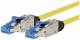Metz Connect 13084H1077-E BTR patch cable RJ45 Cat.8.1 AWG26 yellow 1m