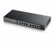 Zyxel Switch smart managed Layer2 8 Port ? 8x 1 GbE ? PoE Budget 77 Watt ? 8x PoE at ? Desktop ? Lüfterlos ? GS1900-8HP V3