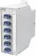BTR 15024A97406-E Metz OpDAT REGpro splice 6xLC-D (blau) OS2 reinweiß RAL 9010
