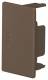 Hager LF3004568014 End piece hfr for LF 30x45mm brown