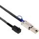 InLine® Mini SAS HD Kabel, SFF-8643 zu SFF-8088, 1m