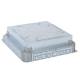 Legrand 088092 floor socket height 65–90 mm lid set vertical 18 M and horizontal 24 M
