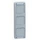Legrand 001917 Anbaumodul Multibox 2reihig anreihbar an Plexo³ FR-Verteiler