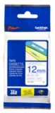 Brother TZE233 Lam.Band 12mm blau/weiss