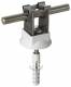 Dehn + Soehne 207109 DEHN conductor holder , DEHNgrip NIRO with wood screw
