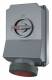 Mennekes 7290 63A5P 6H400V Wanddose DUO IP67
