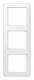 Jung AS583WW Cover frame 3-fold, WW AS 583 alpine white