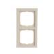 Busch Jaeger 2CKA001754A4231 1722-182K Rahmen 2f future linear savanne/elfenbeinweiß
