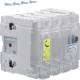 Hager HFD406 switch 4-pole 63A/T000 with fuse