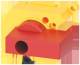Siemens 3LD92873C 3LD9287-3C Zusatzgriff für Türkupplungsdrehantrieb, rot/gelb, bis 30 A