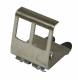TP sockets, DIN rail (top-hat rail), CAT6A, 2-fold, Keystone module slim-line, metal, Synergy 21