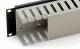 Triton 48,3 cm ( 19 inch ) accessory Cable management panel with channel, 2U, light gray