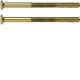 Hager WZA9092 Zweilochschrauben 2xM3,5x50 mm gold glänzend geeignet
