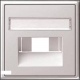 Gira 0284203 Abdeckung BSF UAE/IAE/ISDN, E22 Farbe aluminium