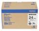 Brother HGE651V5 Schriftband HGe-651V5 (5 Stk) Schwarz auf Gelb 24mm x 8m
